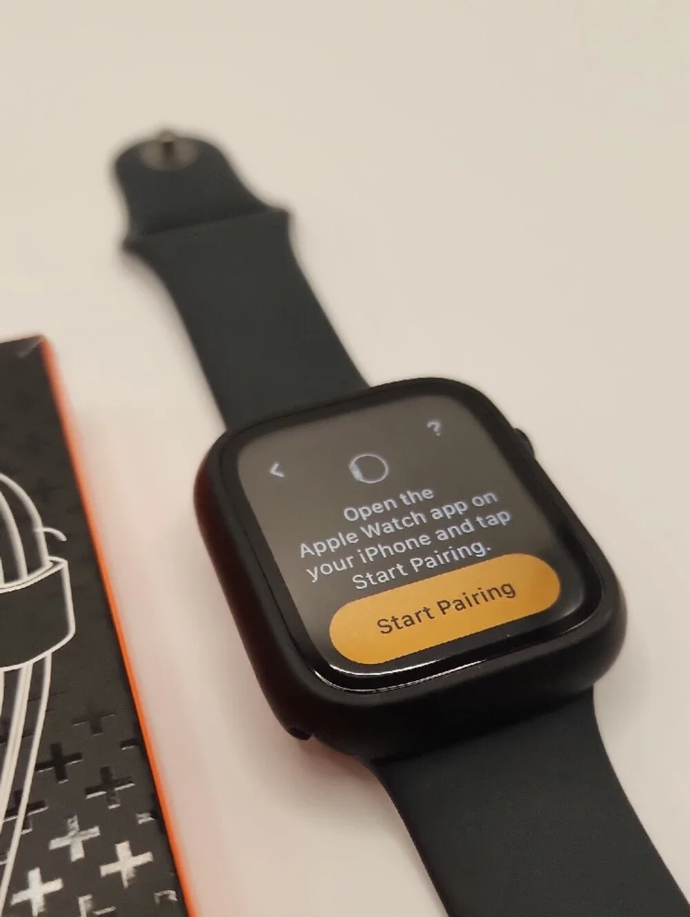 Apple Watch Black Silicone Band with Matching Protective Case